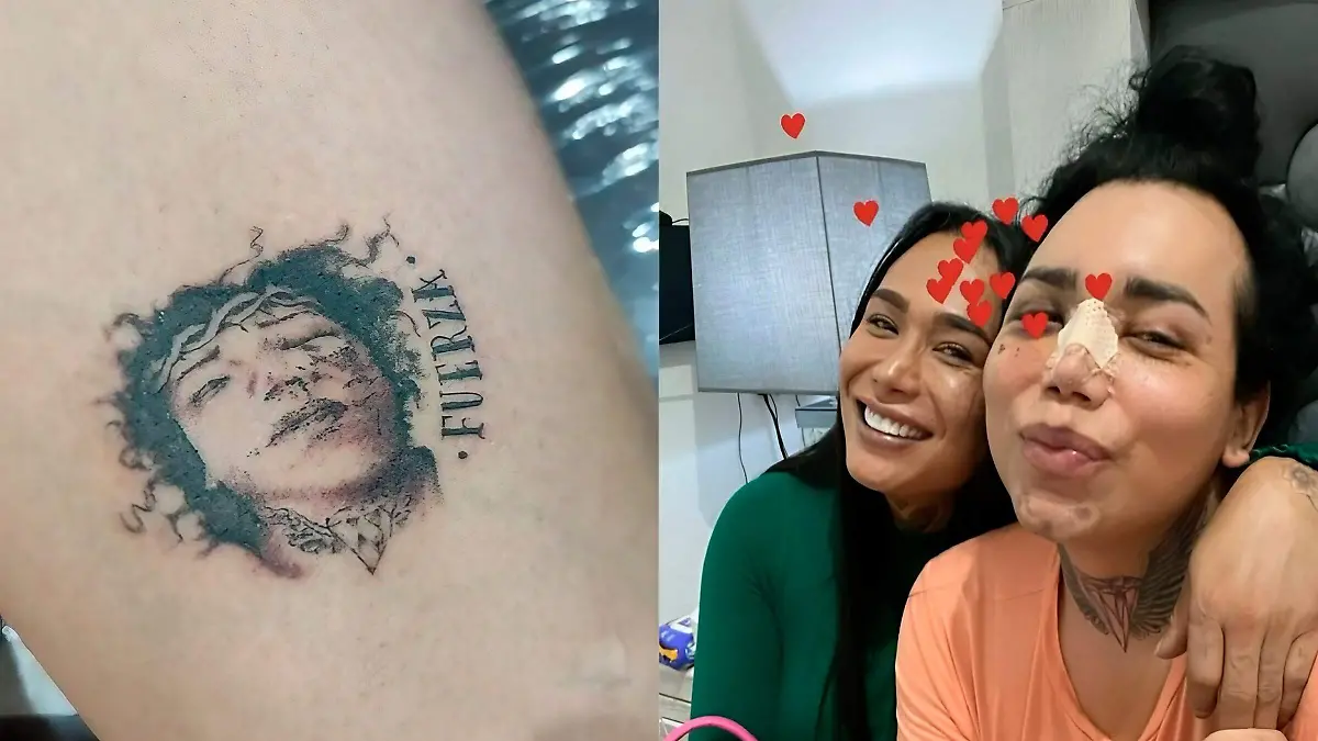 Tatuaje de Paola Suárez